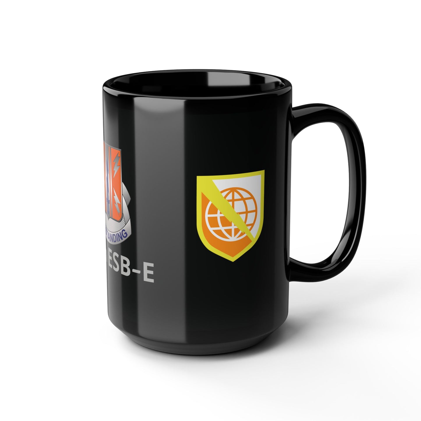 44th ESB-E -  Black Mug (11oz, 15oz)