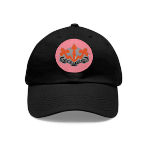 509th SSB  Hat with Leather Patch (Round)