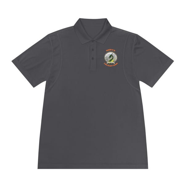 CSD Dragon - Orange text - Men's Sport Polo Shirt