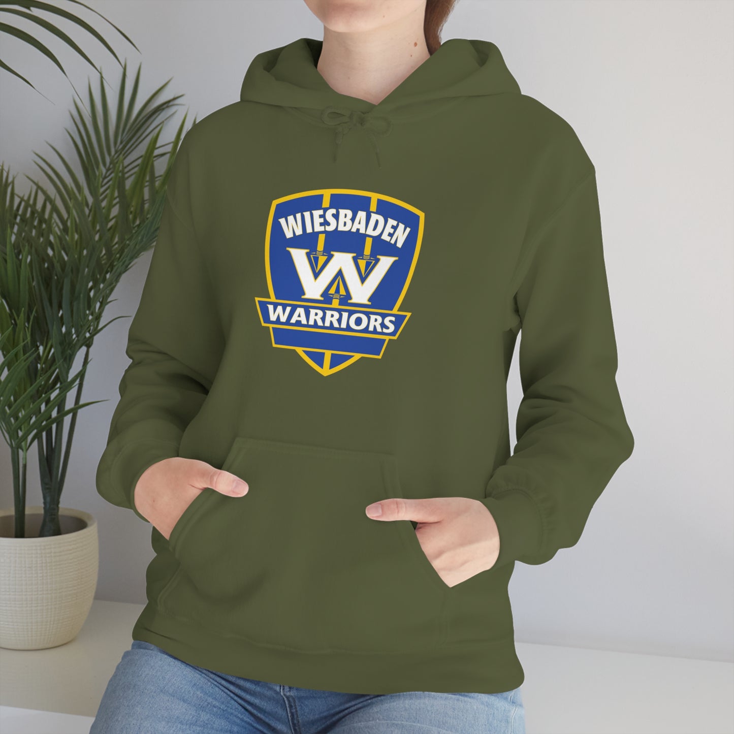 Wiesbaden Warriors - Unisex Heavy Blend™ Hooded Sweatshirt