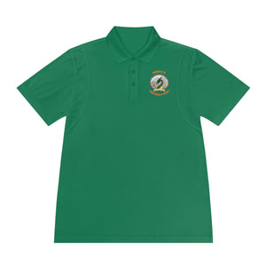 CSD Dragon - Orange text - Men's Sport Polo Shirt