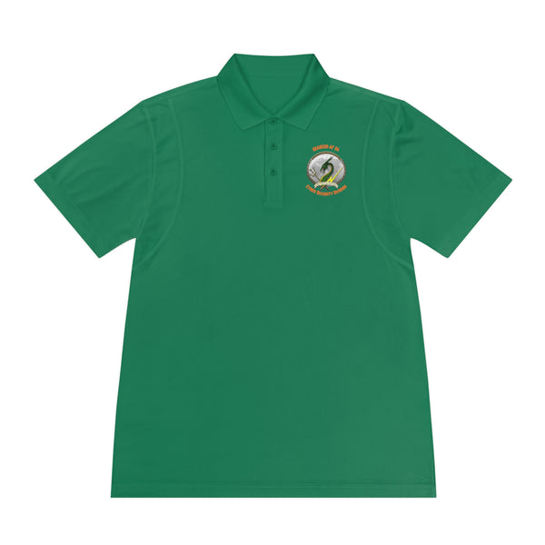 CSD Dragon - Orange text - Men's Sport Polo Shirt