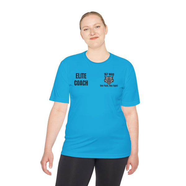Elite Coach - 167 MAD - Unisex Moisture Wicking Tee