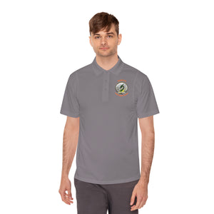 CSD Dragon - Orange text - Men's Sport Polo Shirt