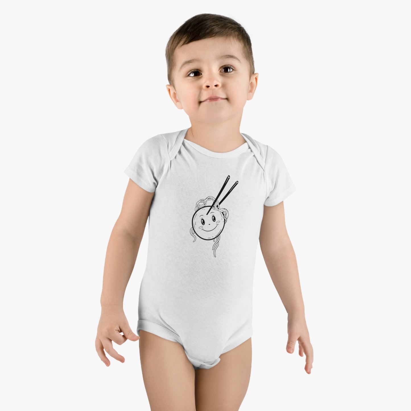 Ramen Bowl Full - Baby Short Sleeve Onesie®