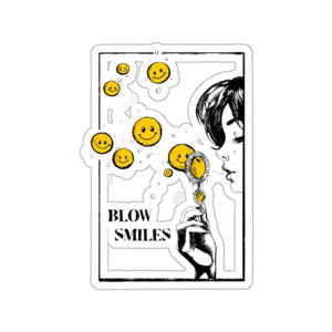 Blow Smiles - Kiss-Cut Stickers