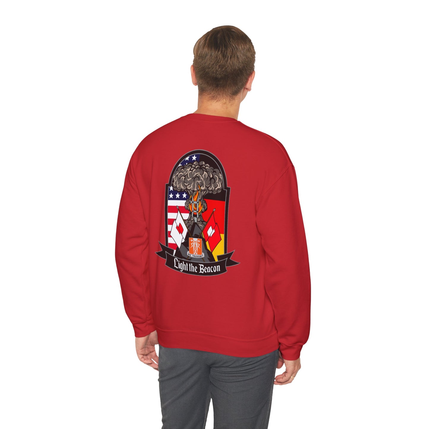 USANEC-S - Unisex Heavy Blend™ Crewneck Sweatshirt