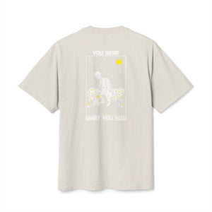 Sow Smiles! - Skeleton Back - Heavy Faded Tee