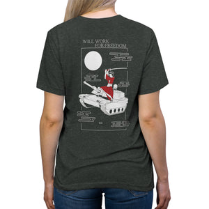 Freedom Smiles - Triblend Tee