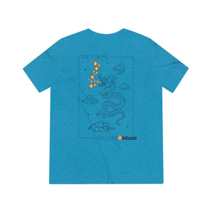 The Strong Breathe Bitcoin! - Triblend Tee