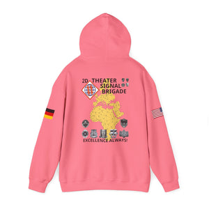 52D SSB - Flags on Sleeves - Unisex Heavy Blend™ Hooded Sweatshirt