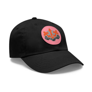 509th SSB  Hat with Leather Patch (Round)
