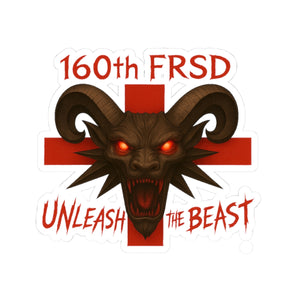 160th Unleash the Beast - Kiss-Cut Stickers