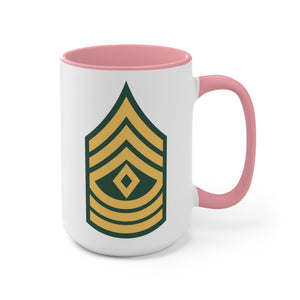 USANEC 1SG Accent Mugs