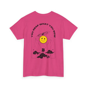 Sow Smiles into the Universe! - Unisex Heavy Cotton Tee
