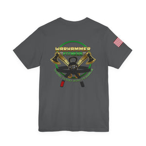 Warhammer - Flag on Sleeves - Unisex Jersey Short Sleeve Tee