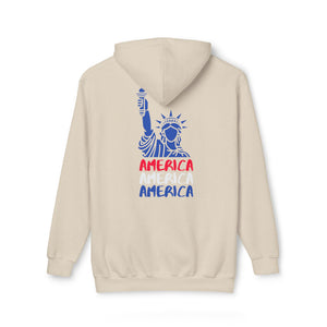 America x3!!! - Unisex Hooded Sweatshirt, Made in US