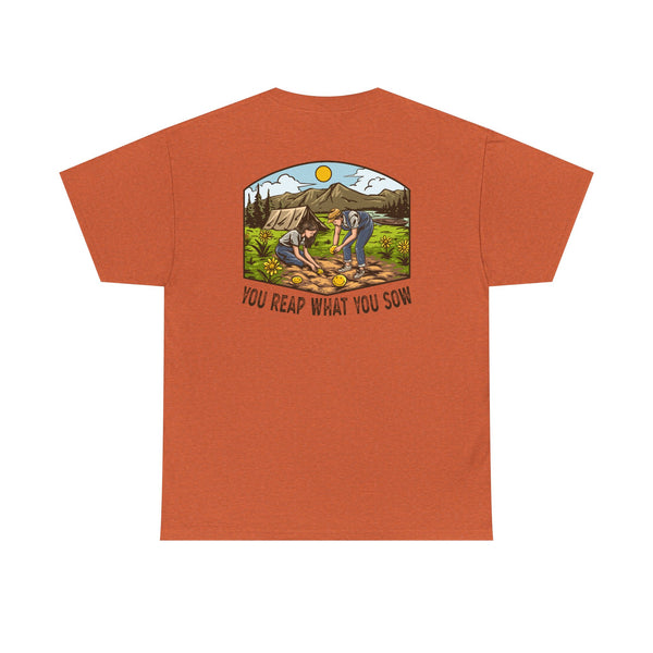Camping Smiles! - Unisex Heavy Cotton Tee