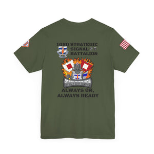 102d SSB - Sleeve with USA/2TSB - Unisex Jersey Short Sleeve Tee