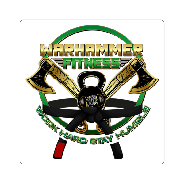 Warhammer Fitness Square Stickers
