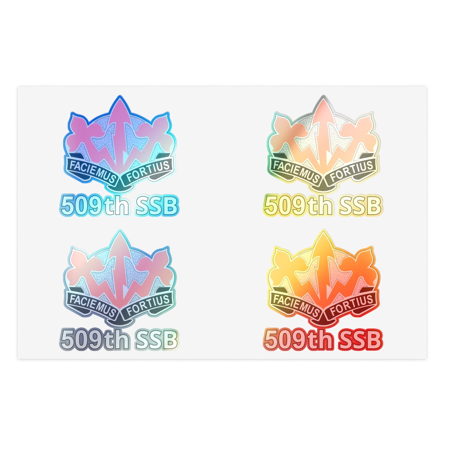 509th SSB - Sticker Sheet Bundle, 10pcs