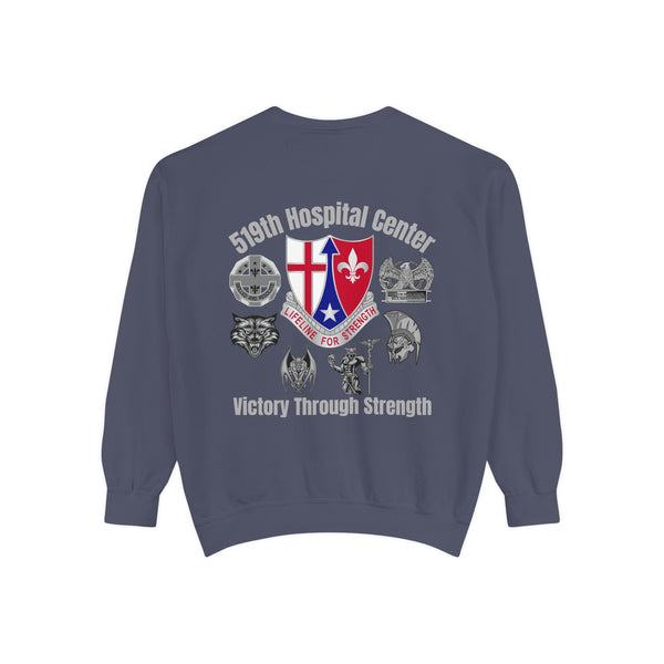 Hospital Center Unisex Garment-Dyed Sweatshirt