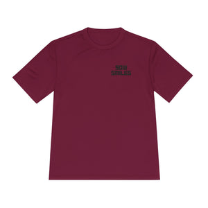 Sow Smiles - SKELETON BACK- Moisture Wicking Tee