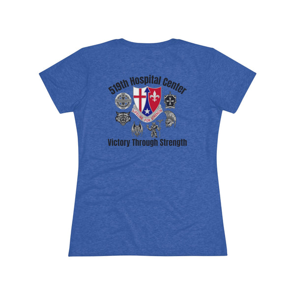 512th Elite Coach Women's Triblend Tee