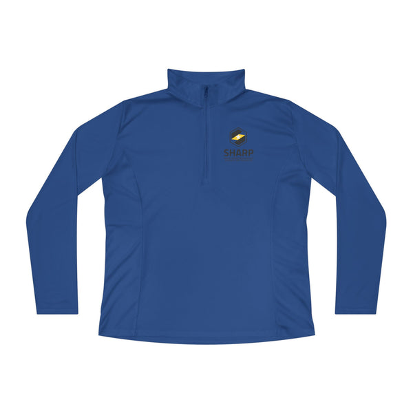 SHARP - Ladies Quarter-Zip Pullover