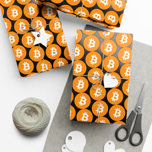 Bitcoin Gift Wrap Papers