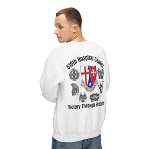 519th Hospital Center - Unisex Lightweight Crewneck Sweatshirt