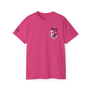 519th Hospital Center - Unisex Ultra Cotton Tee Flag on Sleeve