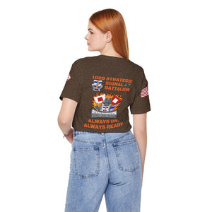 102d SSB - Sleeve with USA/2TSB - Unisex Jersey Short Sleeve Tee