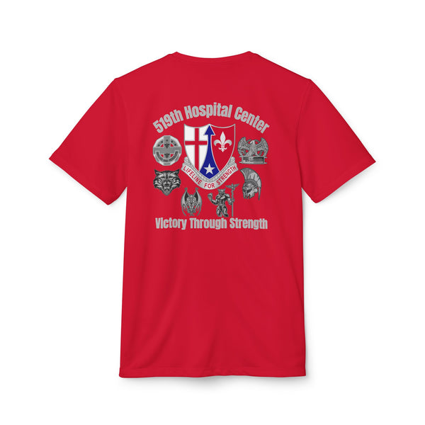 519th Hospital Center adidas Unisex Sport T-shirt