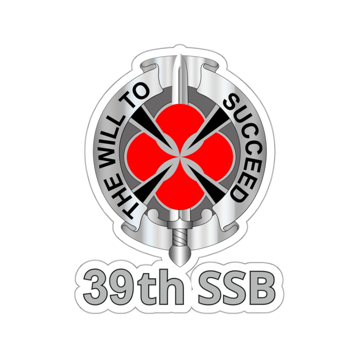 39th SSB - Kiss-Cut Stickers