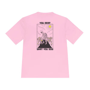 Sow Smiles - SKELETON BACK- Moisture Wicking Tee