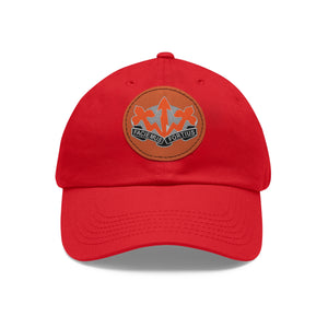 509th SSB  Hat with Leather Patch (Round)