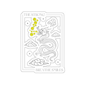 The Strong Breathe Smiles - Kiss-Cut Stickers