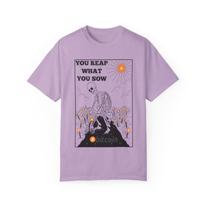 Sow Bitcoin! - Unisex Garment-Dyed T-shirt