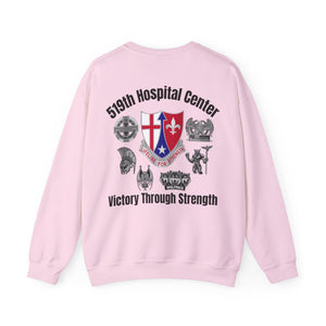 519th Hospital Center - Unisex Heavy Blend™ Crewneck Sweatshirt