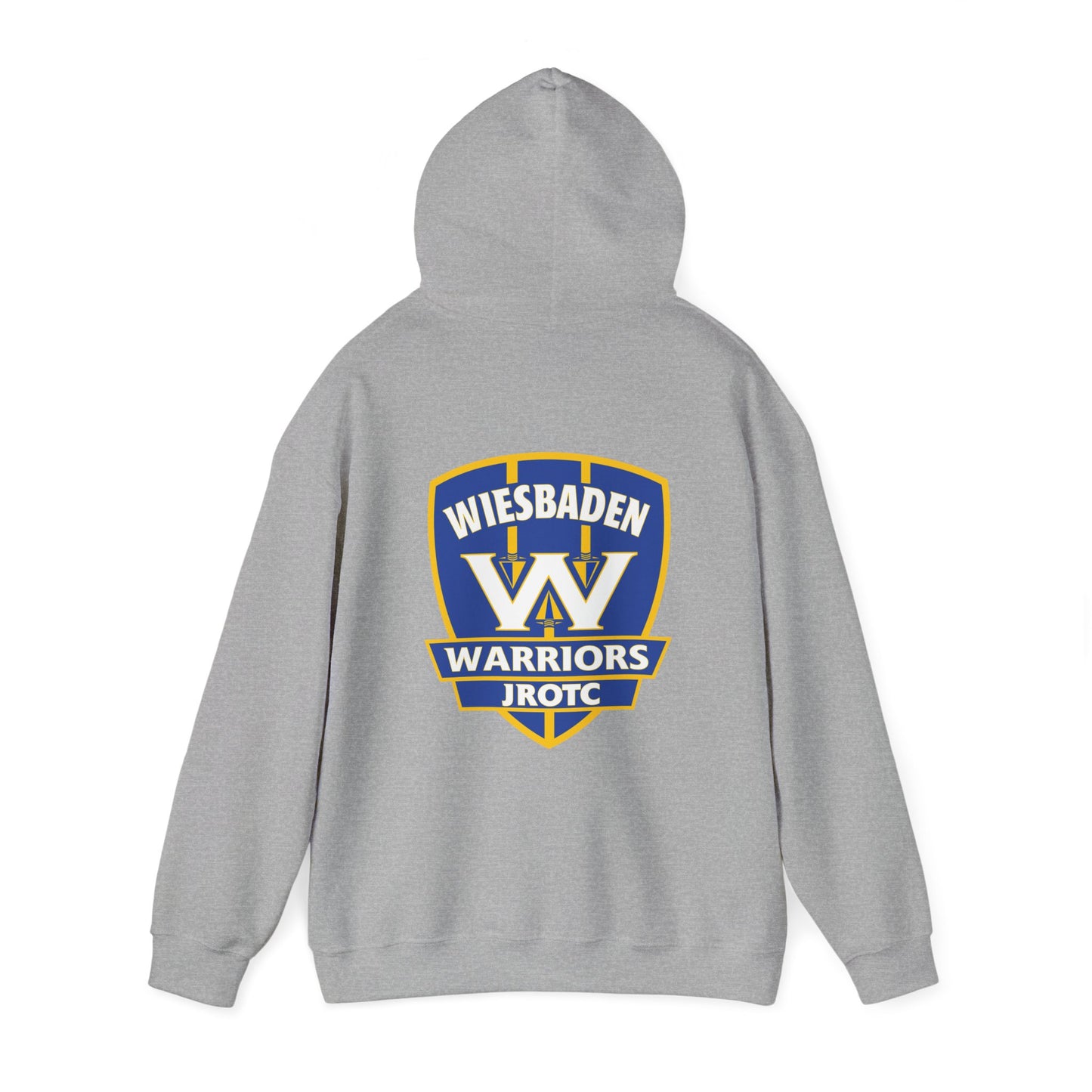 JROTC Wiesbaden Warriors - Unisex Heavy Blend™ Hooded Sweatshirt