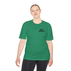 Sow Smiles - SKELETON BACK- Moisture Wicking Tee