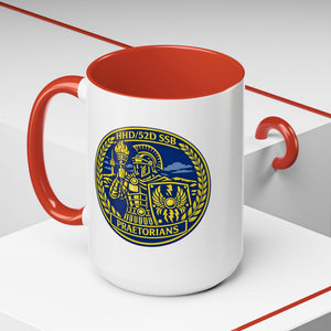 Praetorians Accent Coffee Mug (11, 15oz)