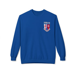 519th Hospital Center - Unisex Midweight Softstyle Fleece Crewneck Sweatshirt