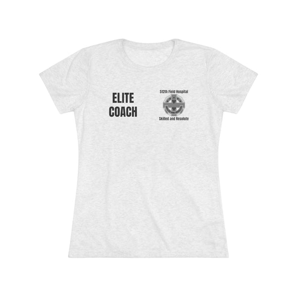 512th Elite Coach Women's Triblend Tee