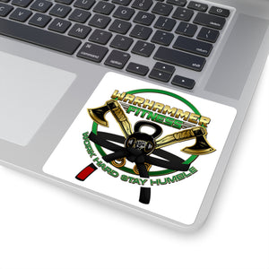 Warhammer Fitness Square Stickers