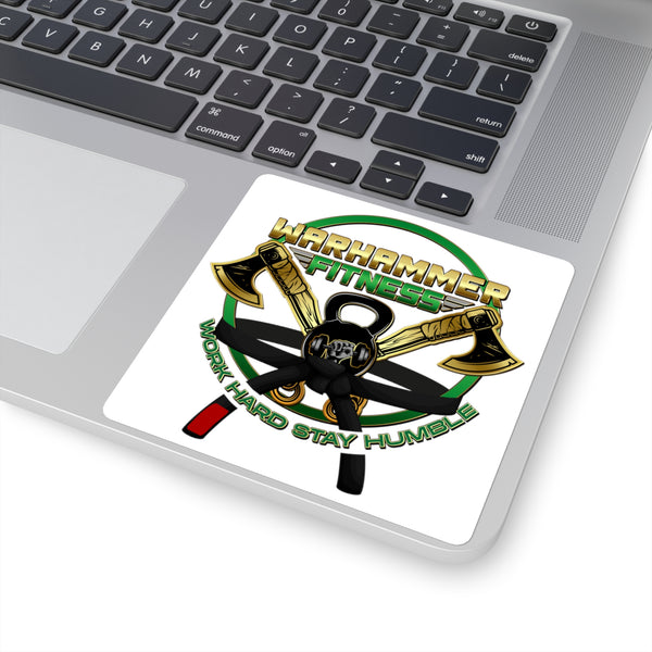 Warhammer Fitness Square Stickers