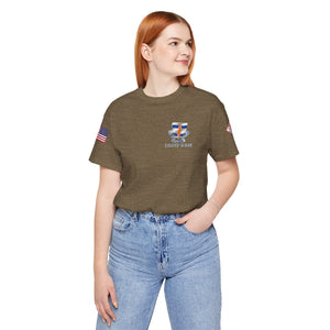 102d SSB - Sleeve with USA/2TSB - Unisex Jersey Short Sleeve Tee