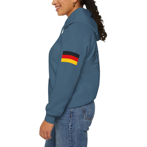 WHM - Flags on Sleeves - Unisex Heavy Blend™ Hooded Sweatshirt