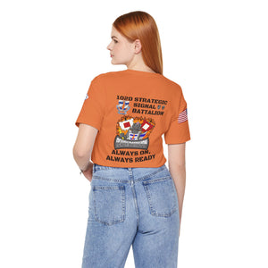 102d SSB - Sleeve with USA/2TSB - Unisex Jersey Short Sleeve Tee